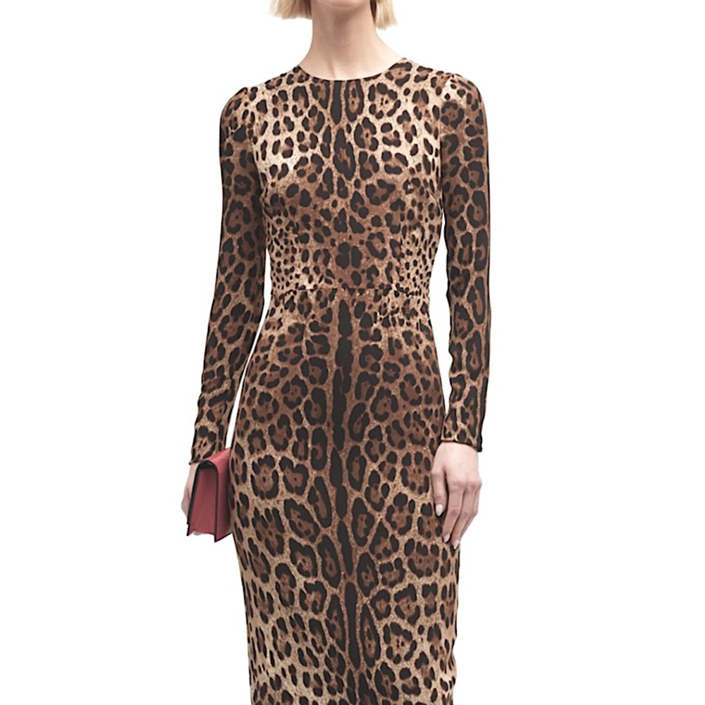 Spense Leopard Dress